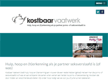 Tablet Screenshot of kostbaarvaatwerk.nl